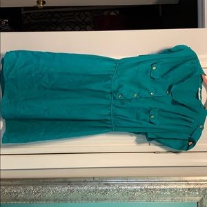 Teal forever 21 dress